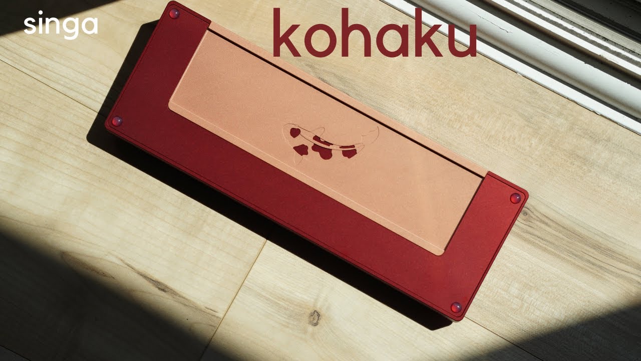 Singa Kohaku Keyboard Typing Sound Test