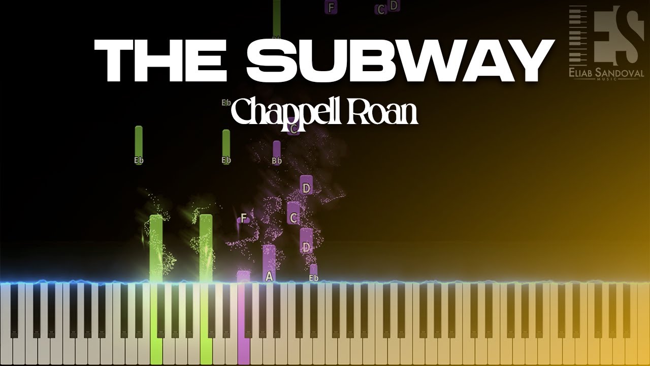 The Subway - Chappell Roan (Piano Tutorial) | Eliab Sandoval