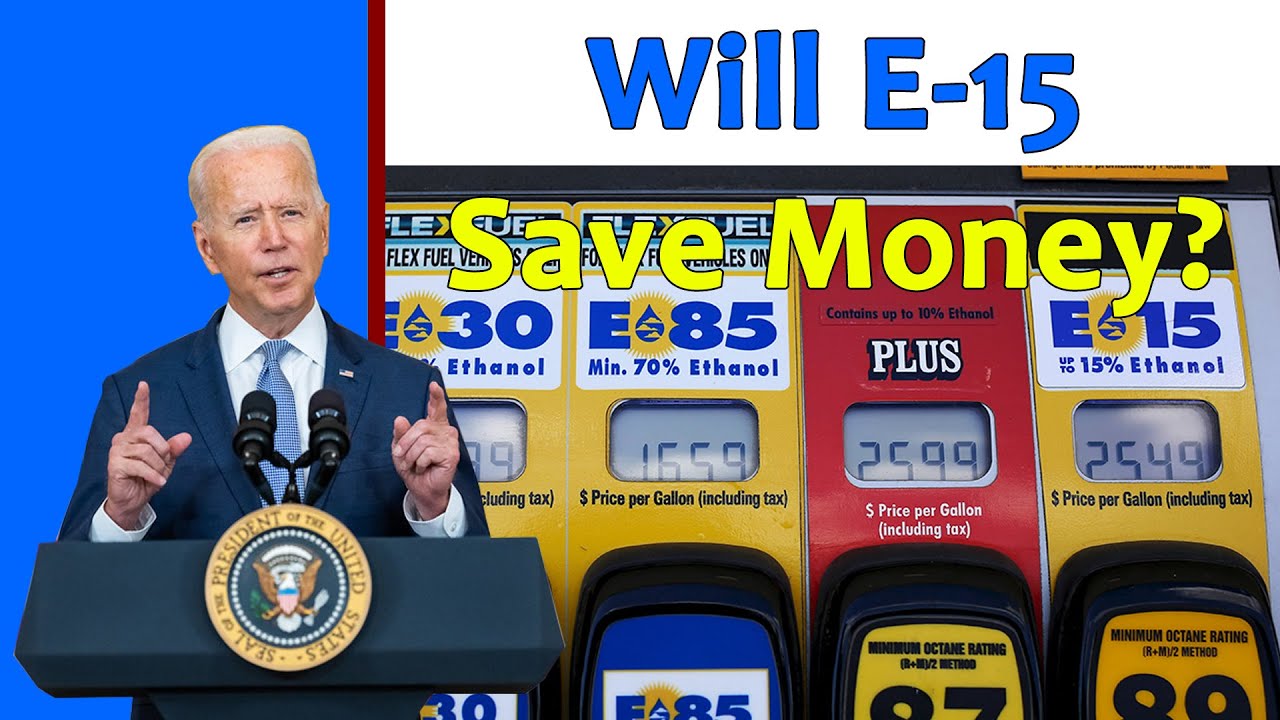 Biden Allows E-15 Ethanol Mix to be Sold to Solve Gasoline Crisis. (Watch this before you PUMP!)