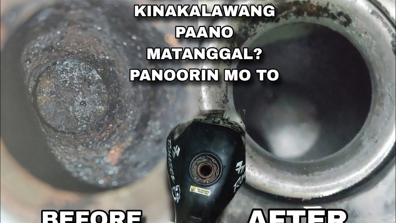 Kinakalawang na Gas tank | paano linisin