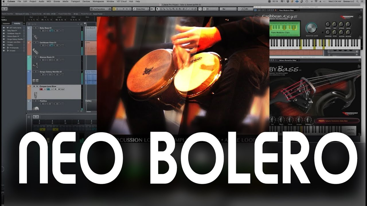 NEO BOLERO Demo Audio loops Samples para Bolero Tradicional Moderno Clasico de trio Rex Apple Loops