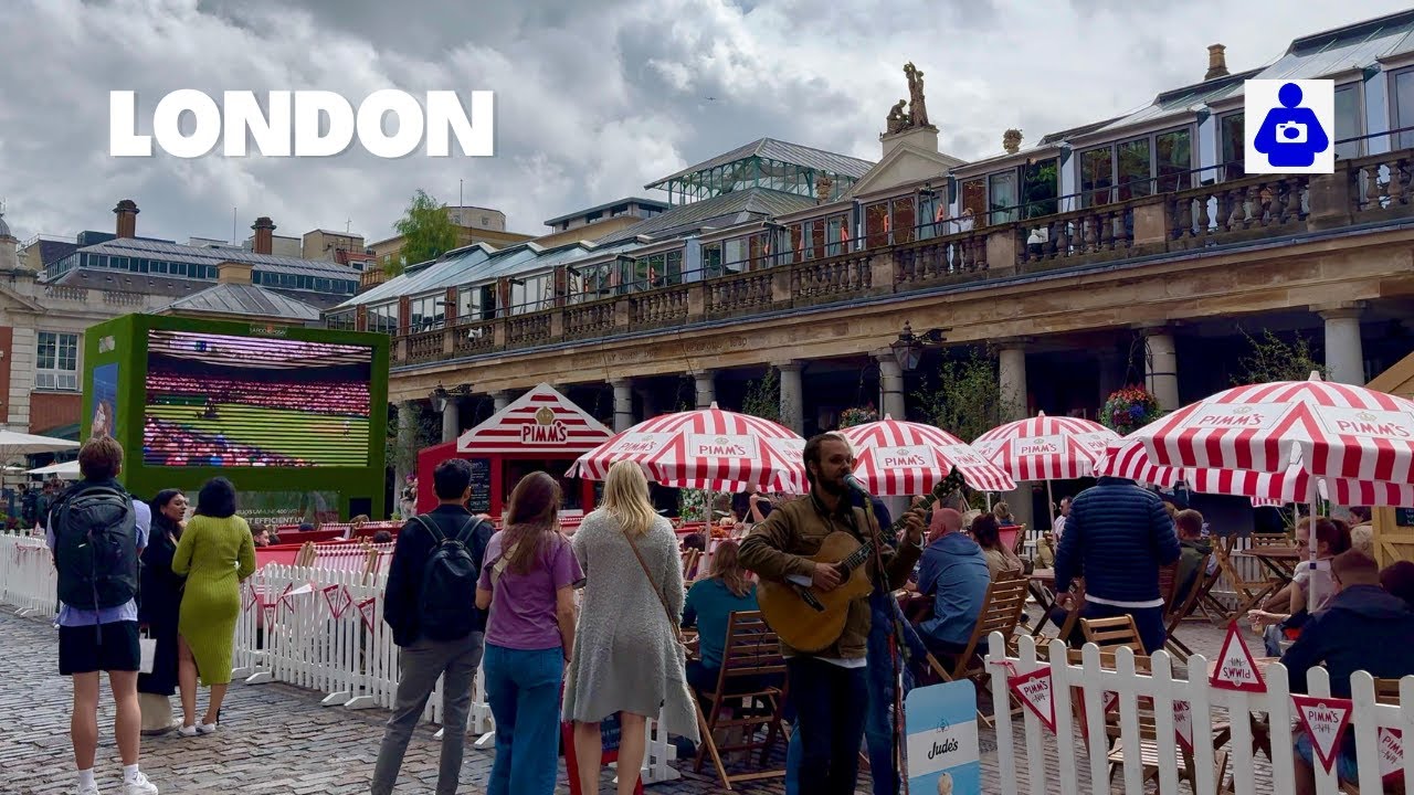 London Summer Walk 🇬🇧 BIG BEN & London Eye to Covent Garden | Central London Walking Tour