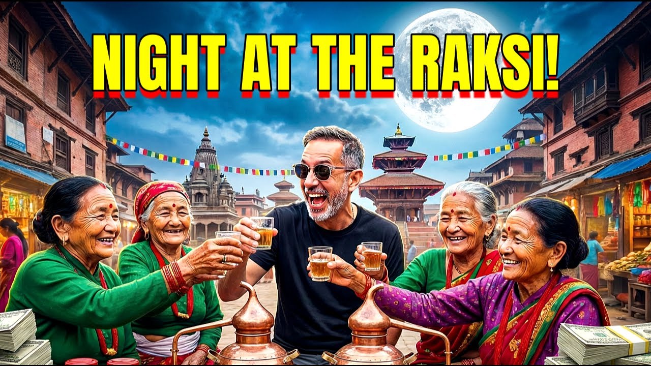 Drinking Raksi with the Moonshine Grannies of Kathmandu 🇳🇵