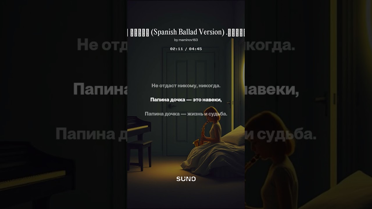 Папина дочка .Spanish Ballad Version  Пионер_ 163