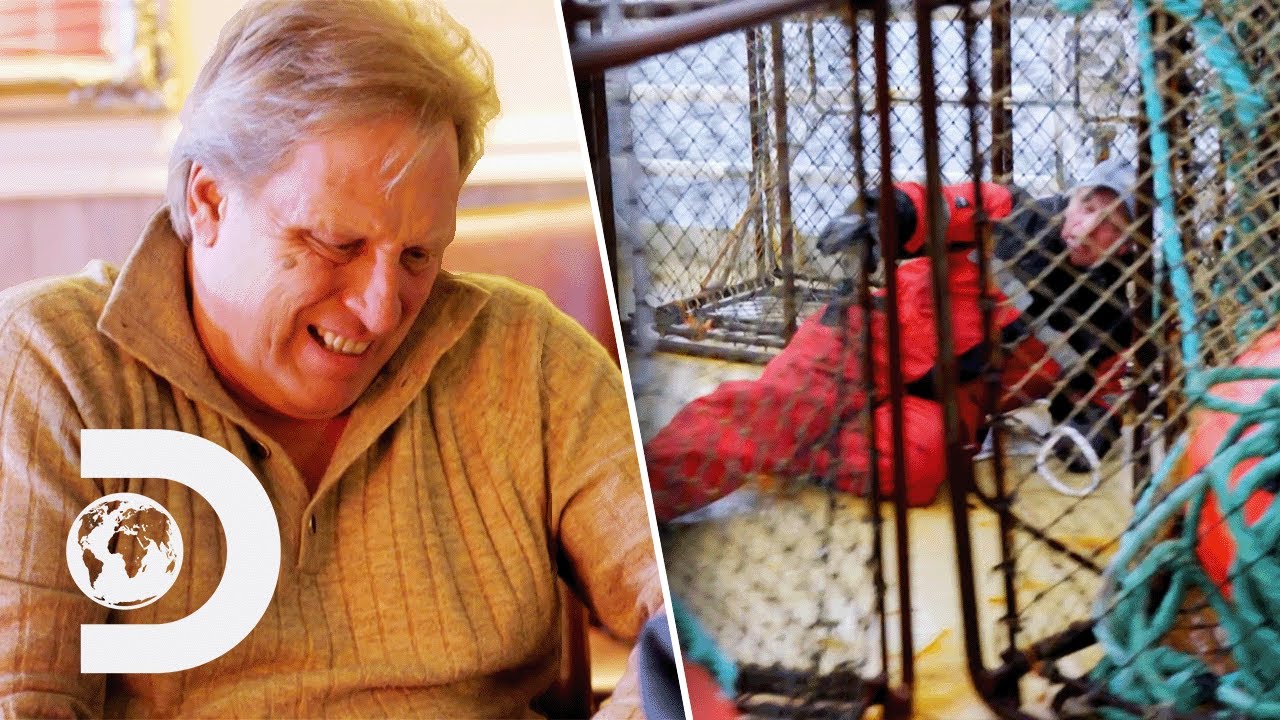 Sig Gets Knocked Over By Crab Pot On Deck! | Deadliest Catch: The Viking Returns