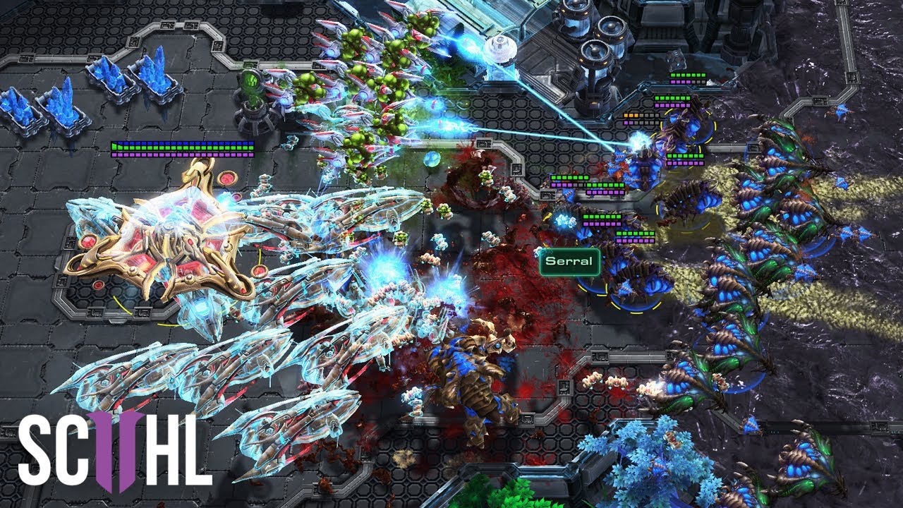 EXTREME LATEGAME STARCRAFT 2: Serral vs. Trap
