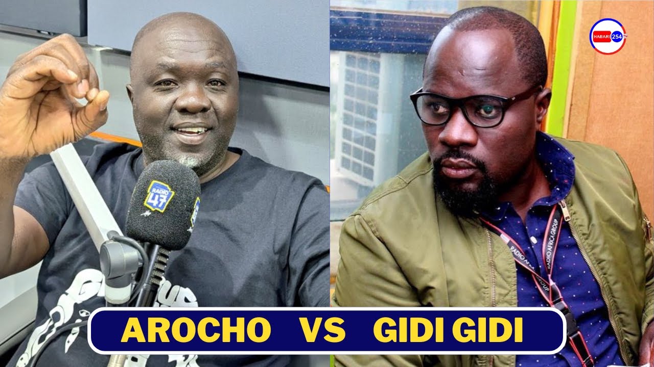End Of  Banter Between Fred Arocho  Of Radio 47 And Gidi Of Radio Jambo #fkfpl  #footballkenya #caf