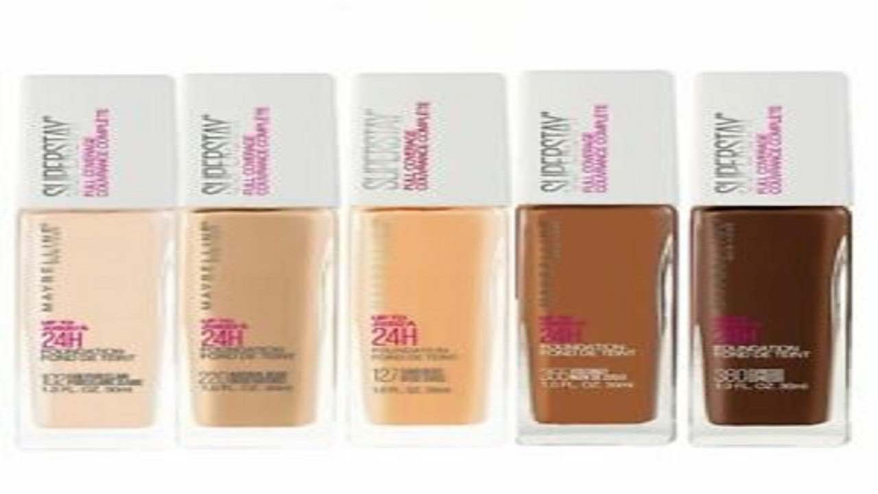 Maybelline Superstay Foundation Shades 2021 | MQ Makeup Queen
