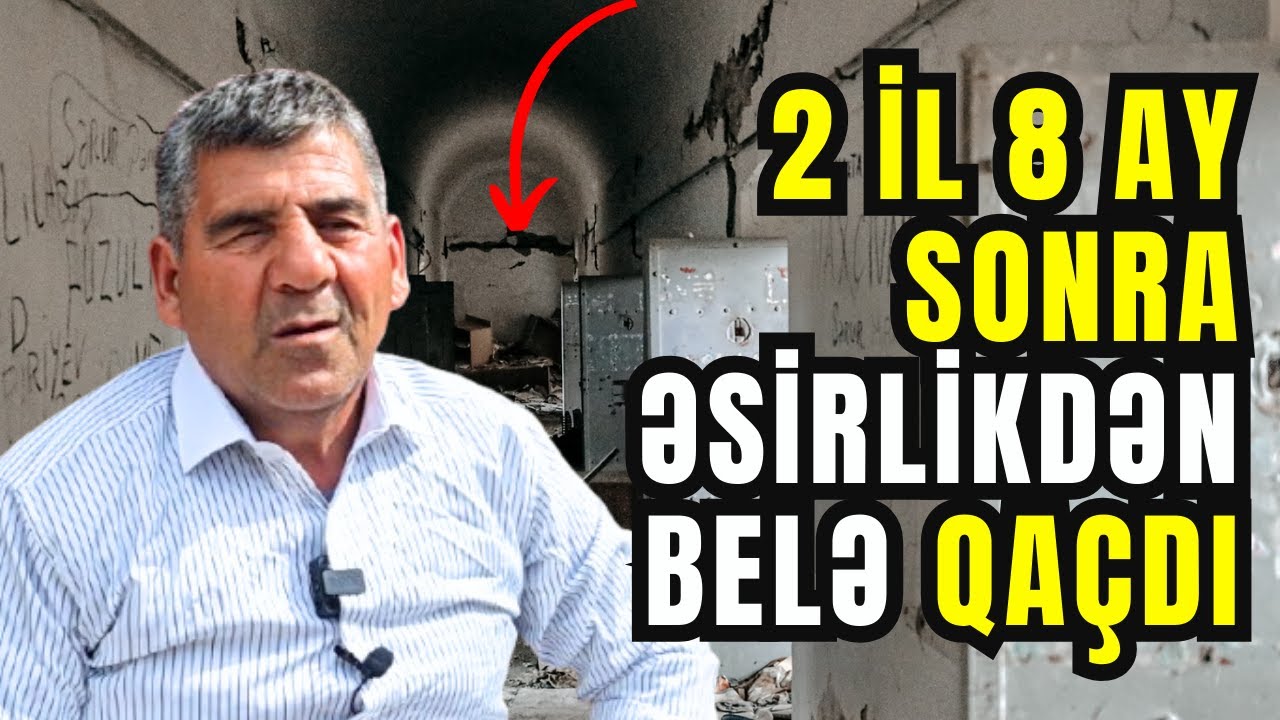🔥 2 il 8 ay sonra əsirlikdən qaçdı – O ƏSİRLİK Həyatındakı işgəncələrin Fəsadlarında əziyyət çəkir