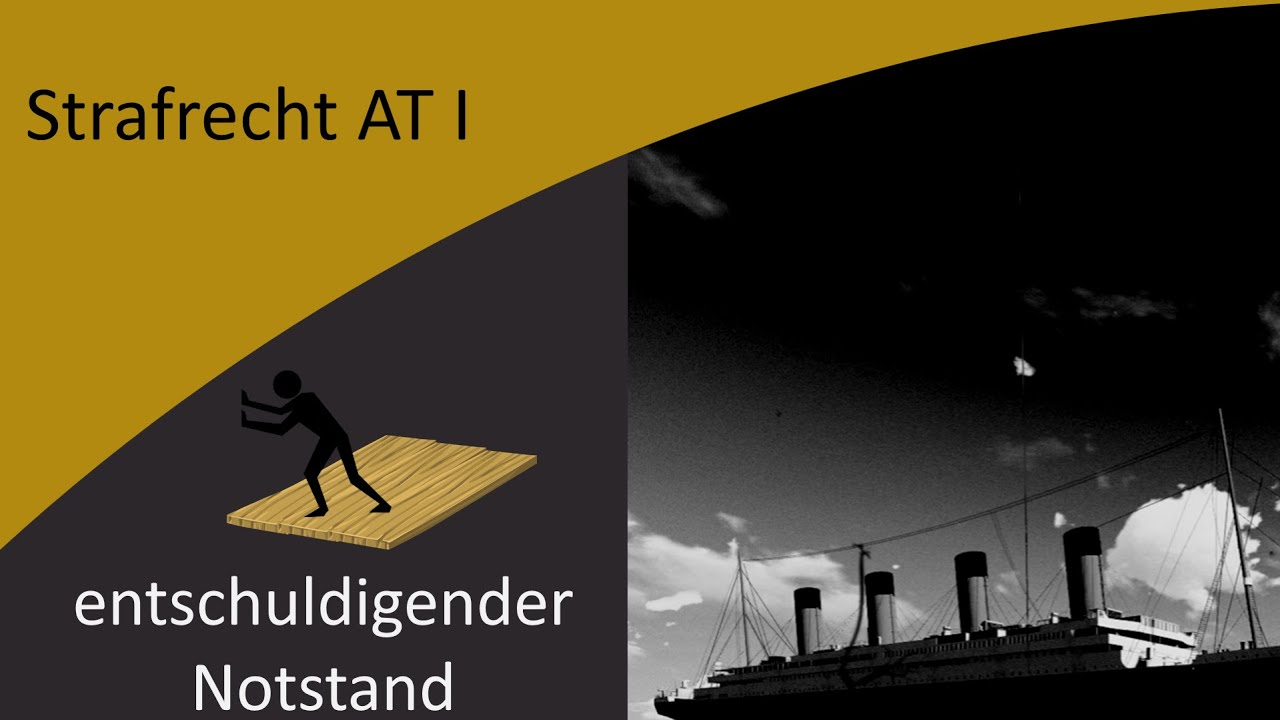 Strafrecht AT I (12) - entschuldigender Notstand