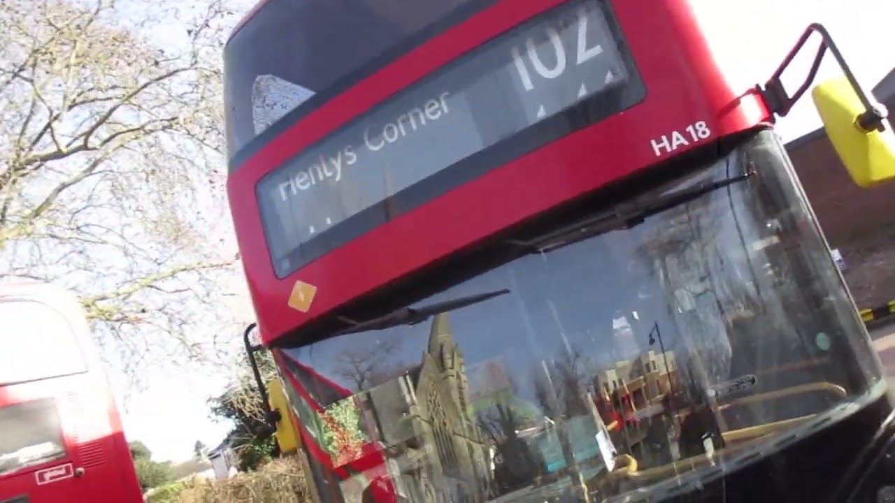 London bus blind change HA18