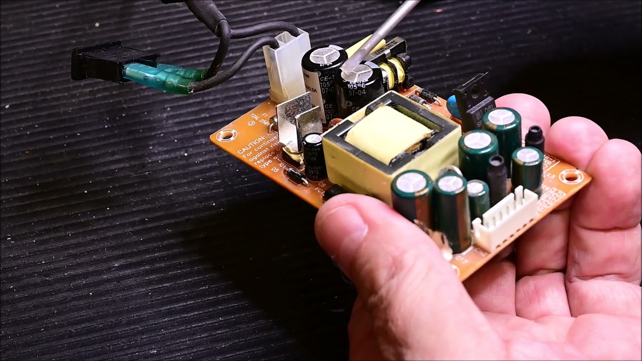 Reparatur von Schaltnetzteilen an Audio und Video Geräten Teil 1
