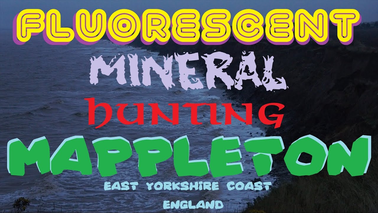 Fluorescent Mineral Hunting Mappleton Aug 2023 - I Got Spooked 👻