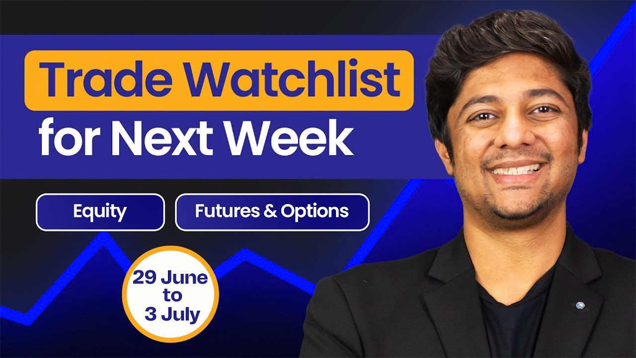 Trading Watchlist for Next Week | Swing Trading | Options Trading | 29 June - 3 July