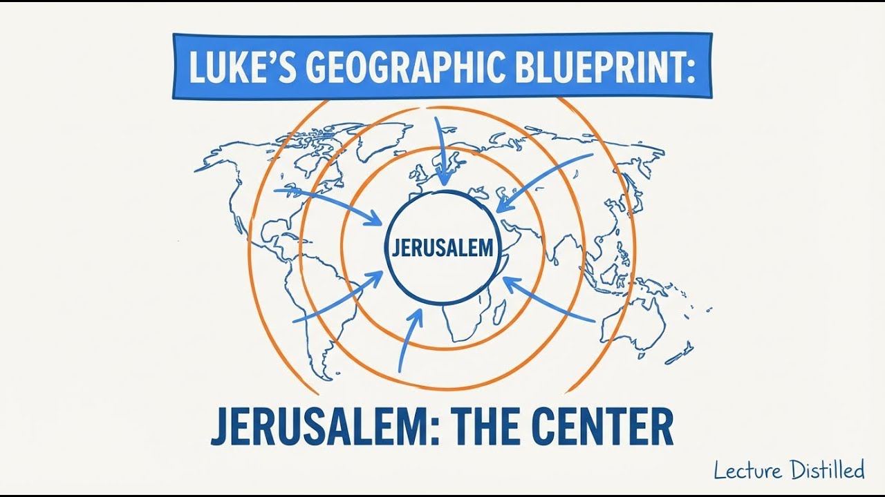 Luke's Geographic Blueprint: Why Jerusalem Is the Center of Everything