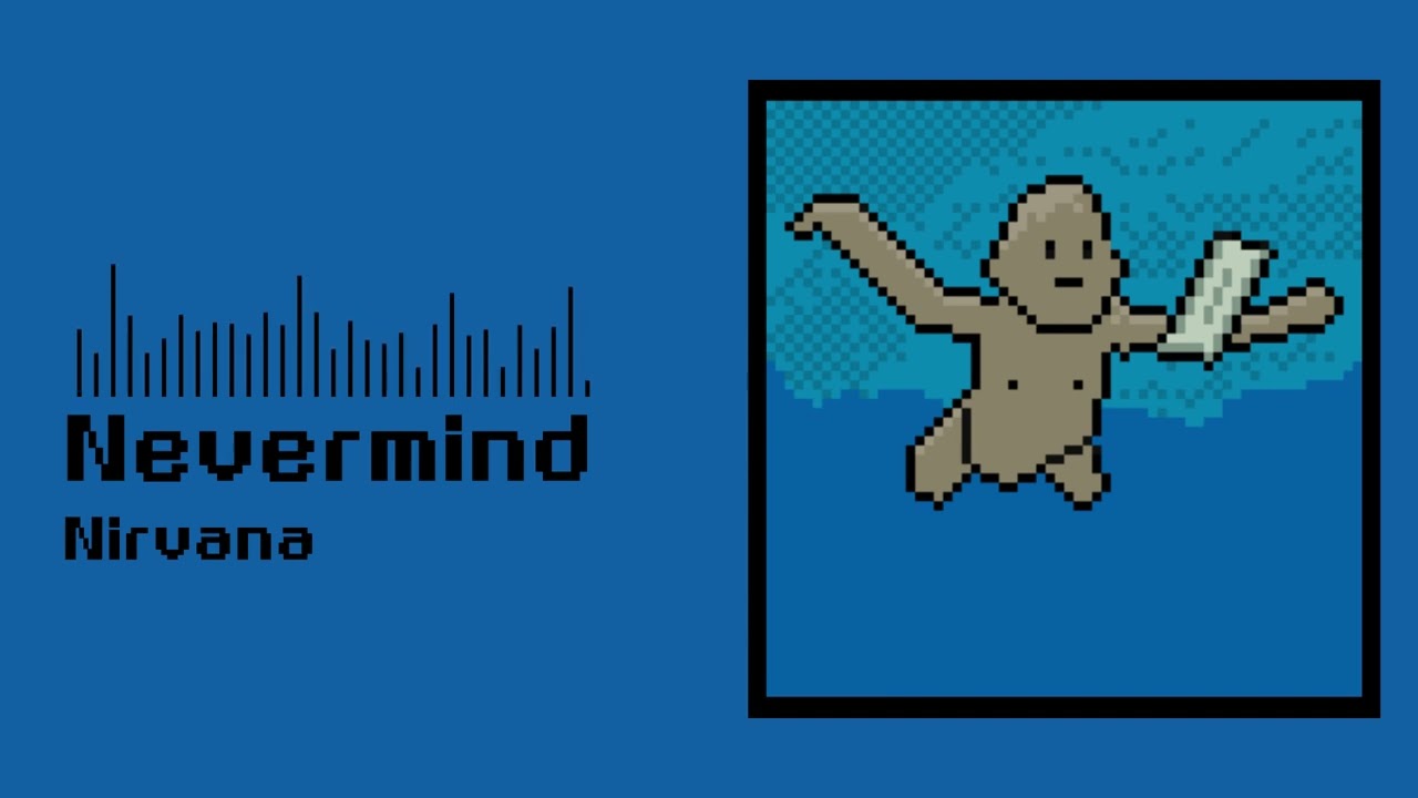 Nevermind Album - Nirvana - 8 bit Edit