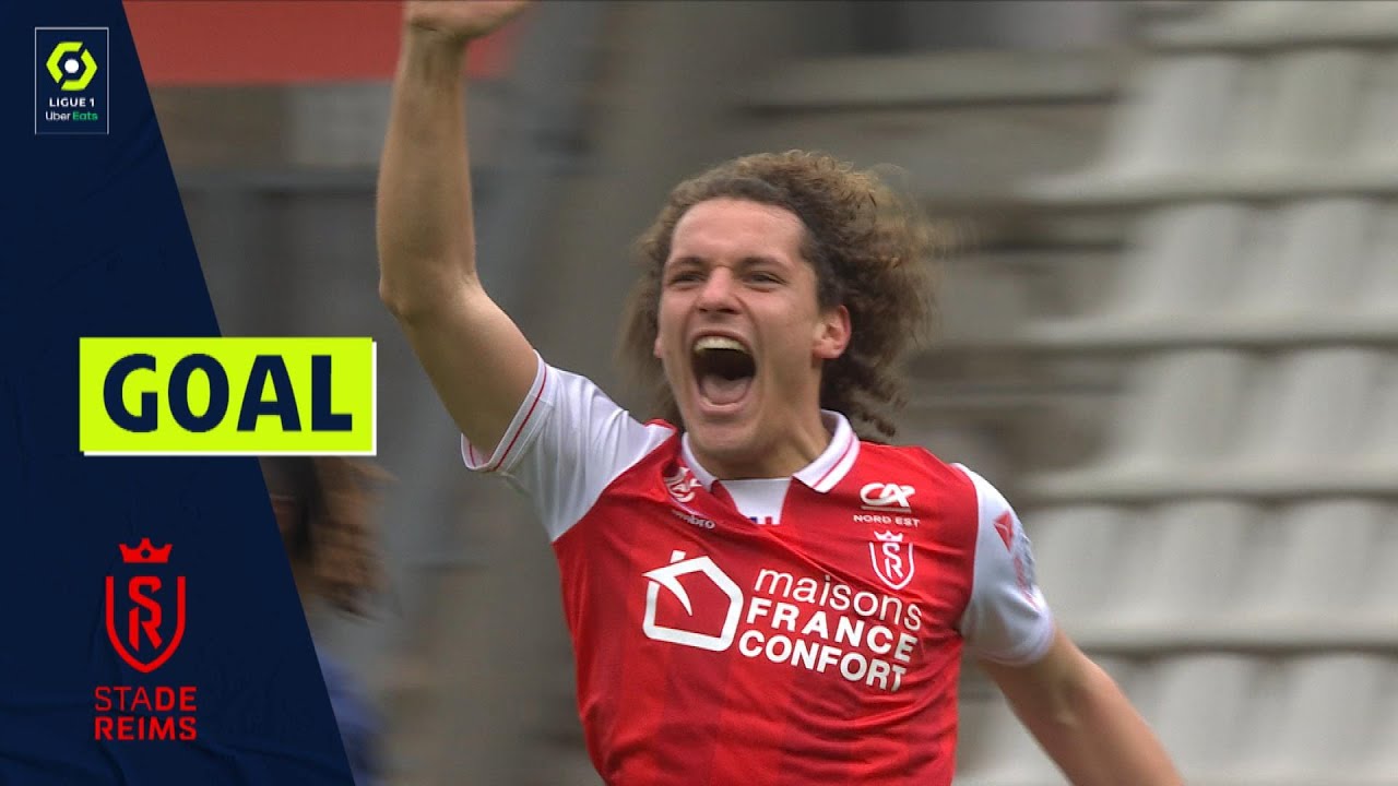 Goal Wout FAES (63' - SdR) STADE DE REIMS - FC GIRONDINS DE BORDEAUX (5-0) 21/22