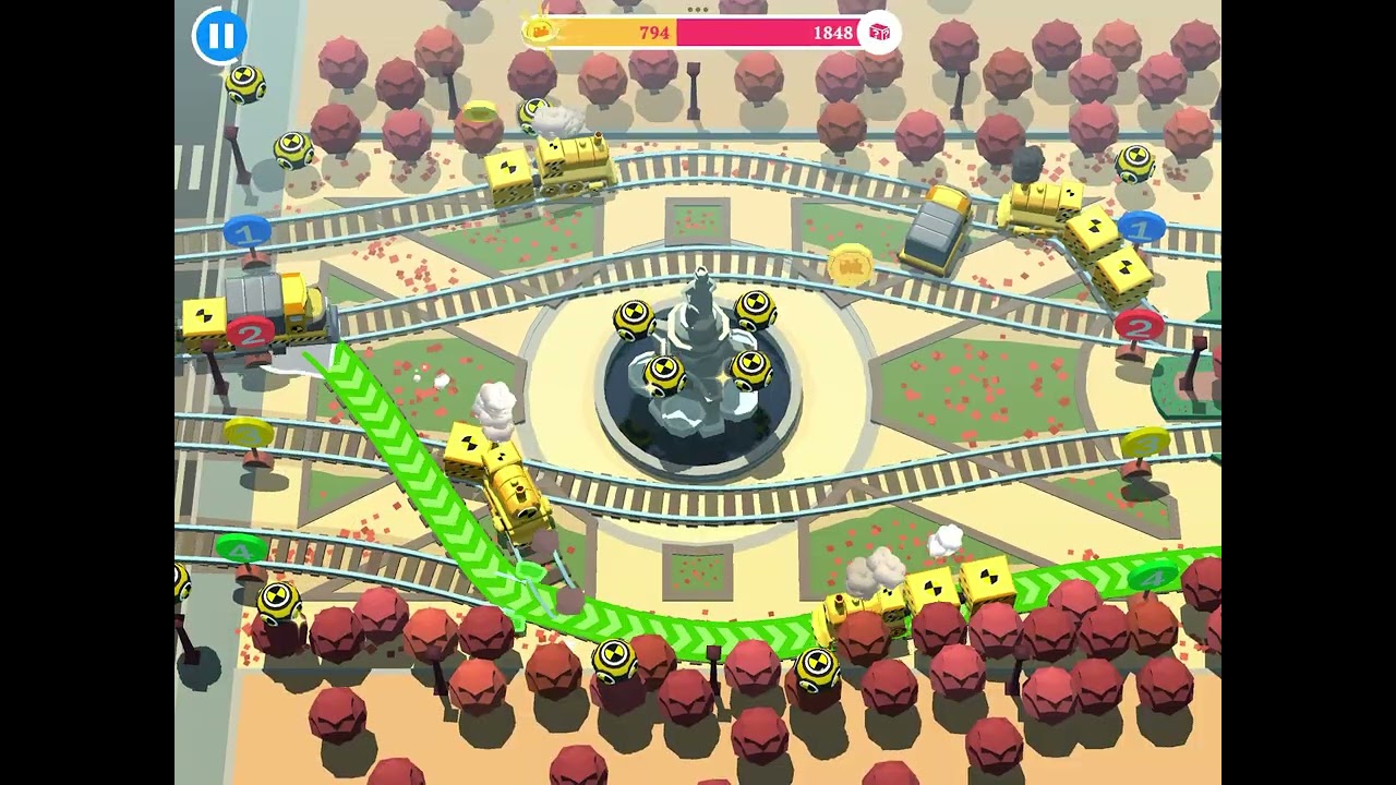 Train Conductor World Lyon Crash Test #22