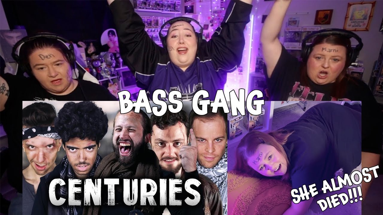 Реакция на песню Bass Gang «Centuries» с участием Джонатана Янга (CHAOS QUEENS EDITION) #bassgang...