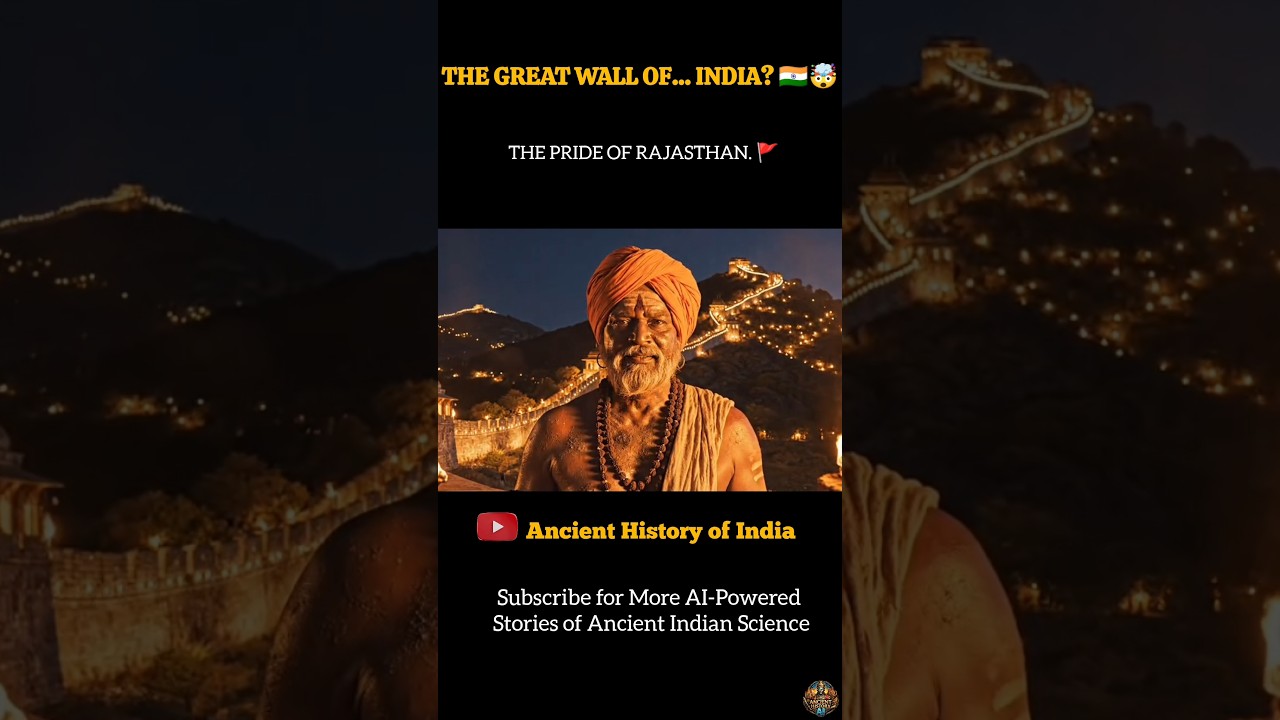 Better Than The Great Wall of China? 🇮🇳🧱 