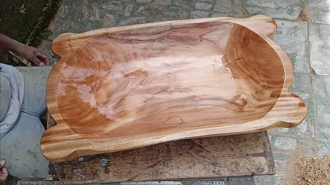 como fazer uma moderna gamela orelhuda #esculpindo#gamela#artesanatos #arte #madeiras
