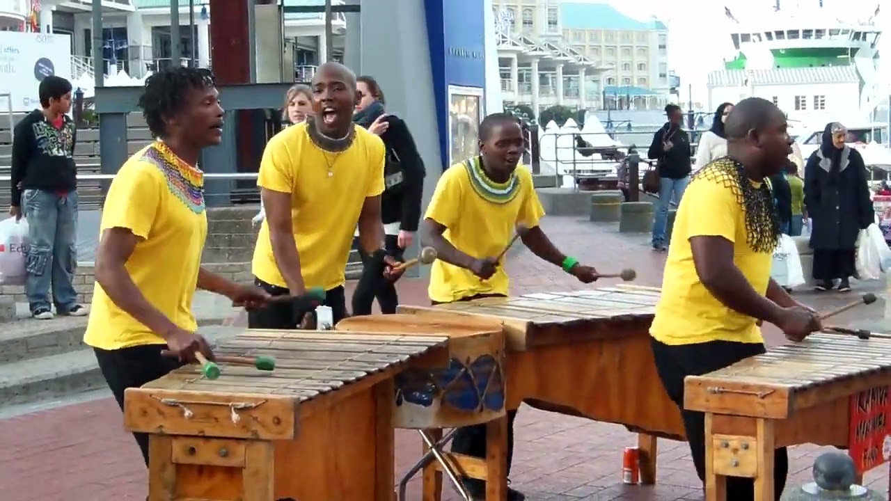 Cape Town Waterfront Marimba band, 2012