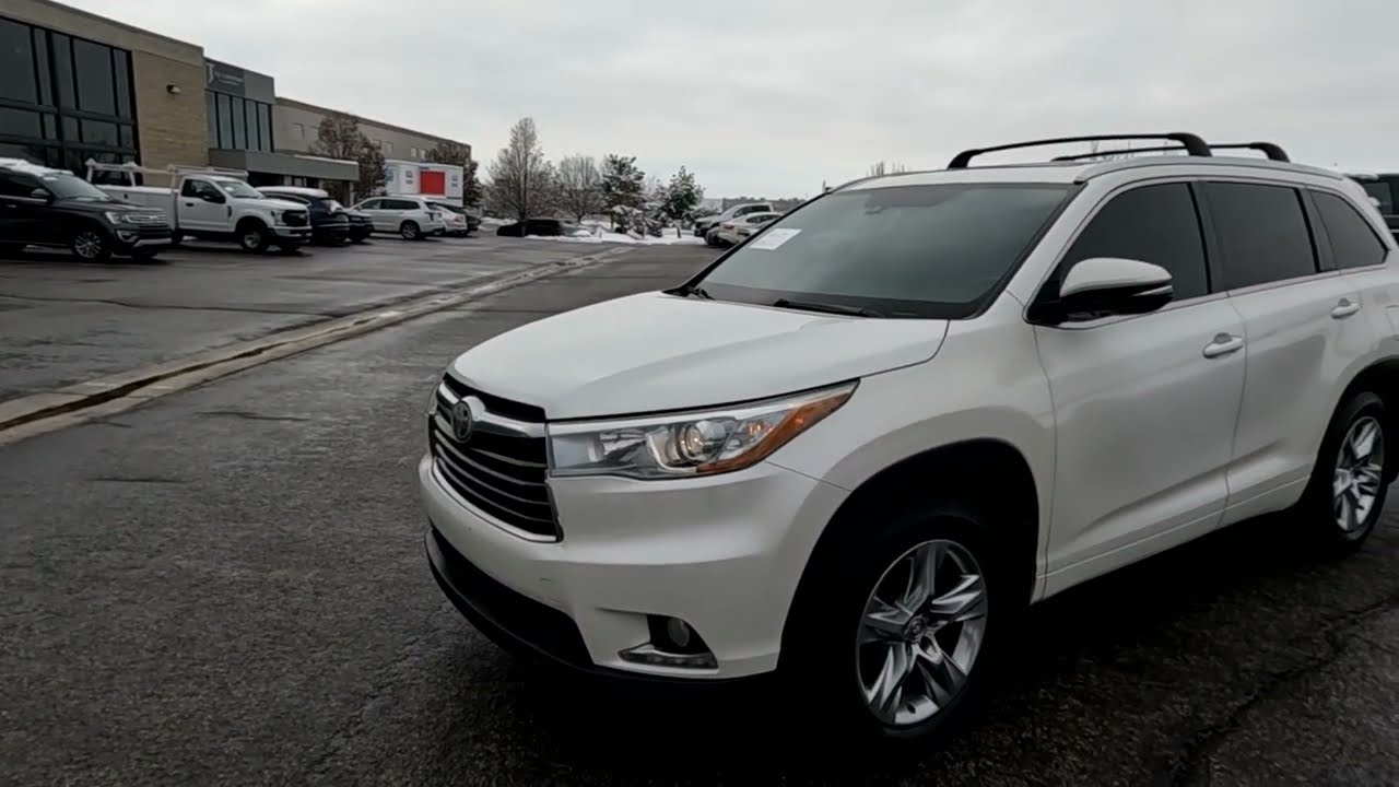 2015 Toyota Highlander Limited Platinum For Sale