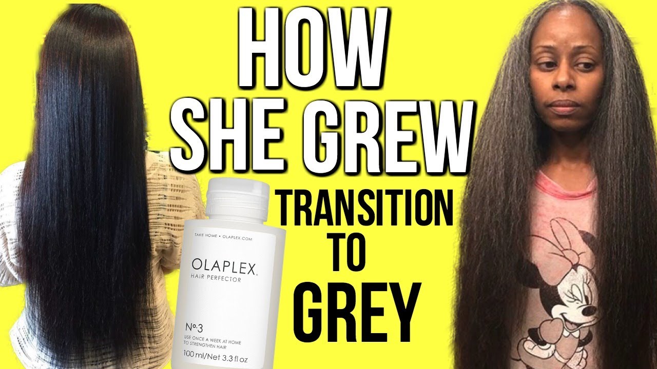 HOW SHE GREW: SHELLI'S TRANSITION TO GREY AND HER HENNA AND OLAPLEX ROUTINE FOR LONG HAIR