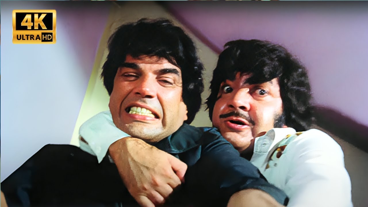 Dream Girl Movie Best Action Scene | Dharmendra, Hema Malini, Prem Chopra | Best Scene | 4K