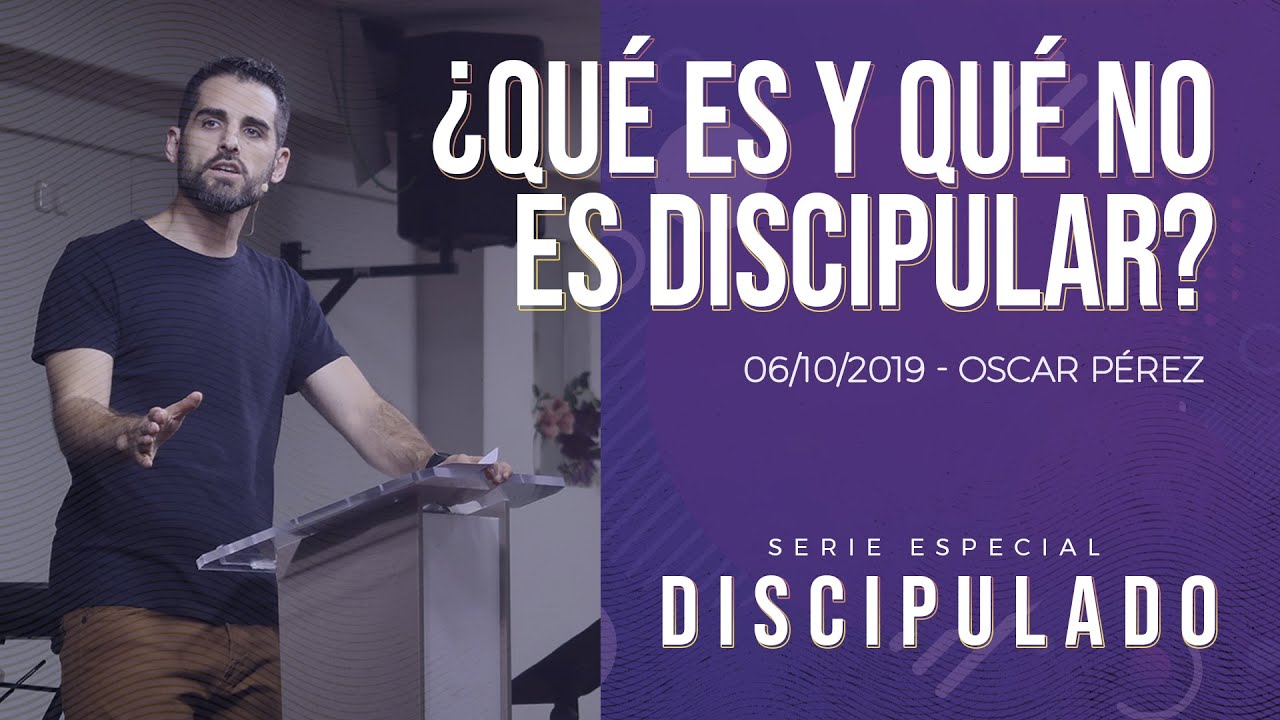 ¿Qué es y qué no es discipular?