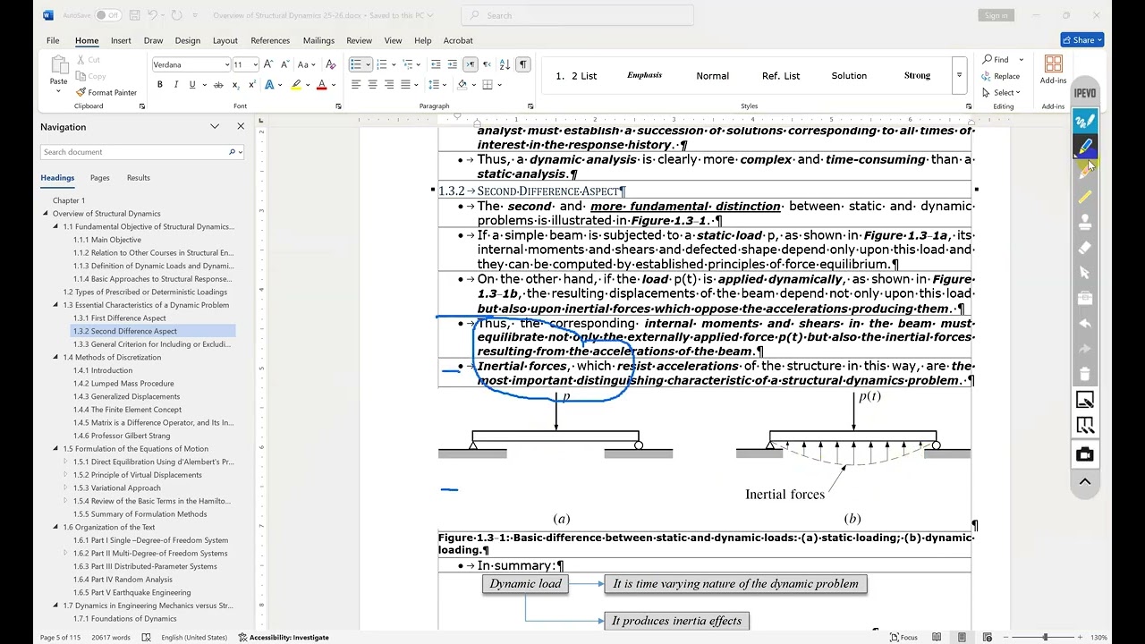 Section 1.3 Essential Characteristics of a Dynamic Problem