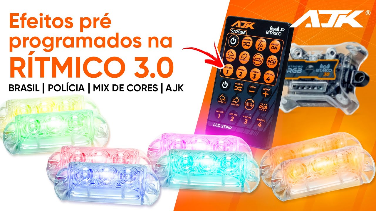 Descubra os Efeitos Pré Programados da Central Ritmico 3.0