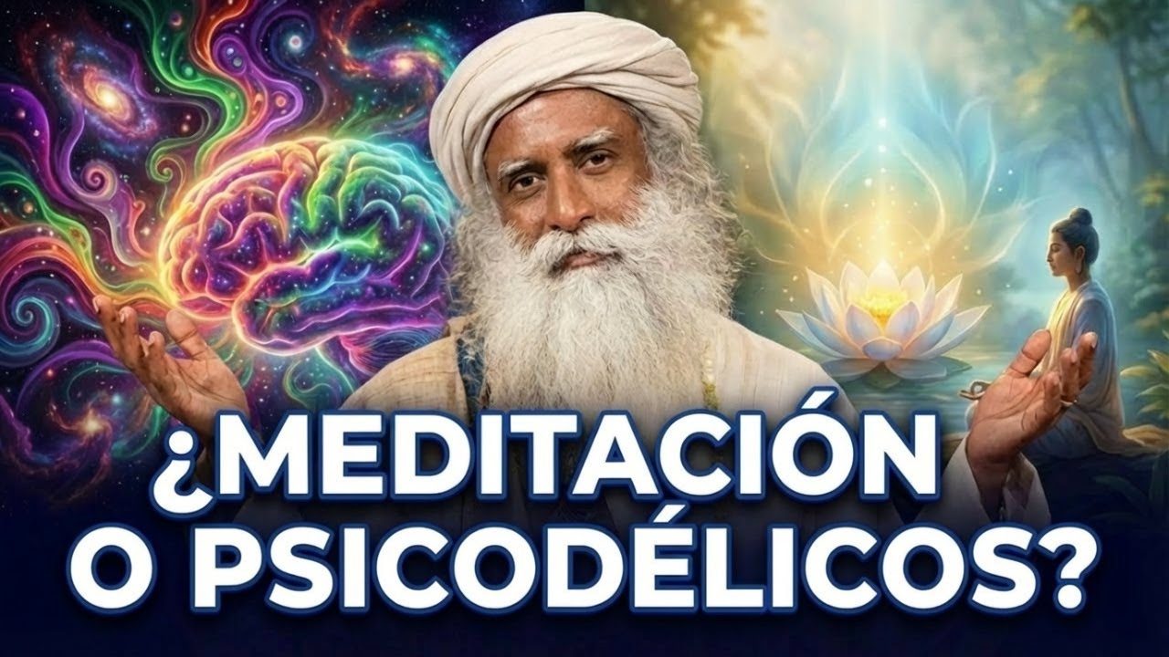 Psicodélicos vs meditación: cuál lleva a la verdadera dicha | Sadhguru Español