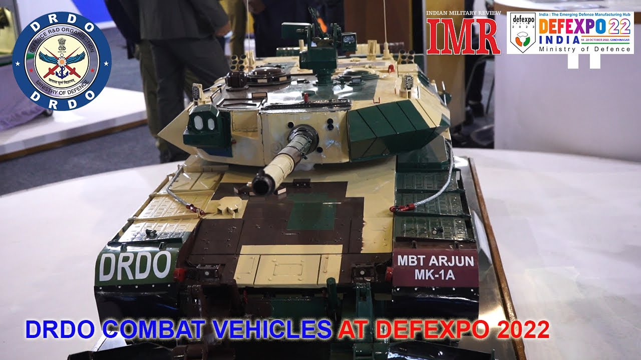 DRDO Armoured Vehicles and Power Packs at DEFEXPO 2022