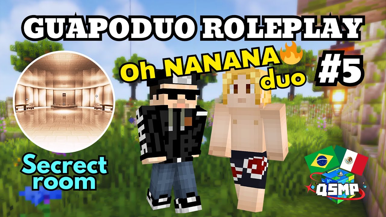 Missing Felps, Secret room, OH NANANA and AI PRETO | Guapoduo Roleplay #5 | QSMP