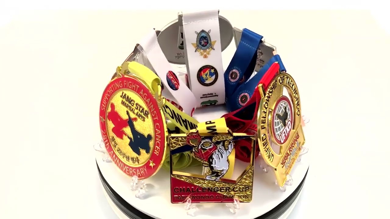 Top Karate Medals for Champions 🏅 | Custom Martial Arts Awards Medals