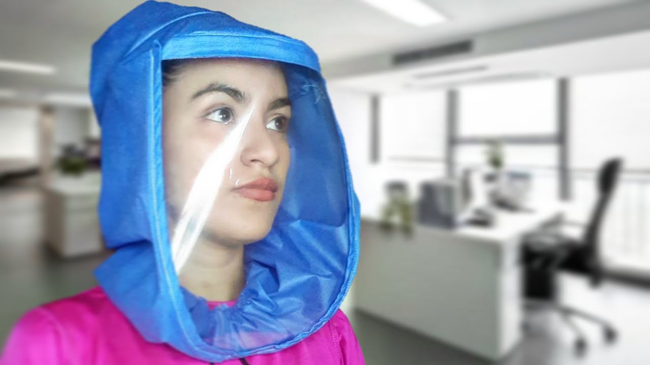 Como Hacer Una Careta De Protección / protector facial ¡ Muy Fácil !