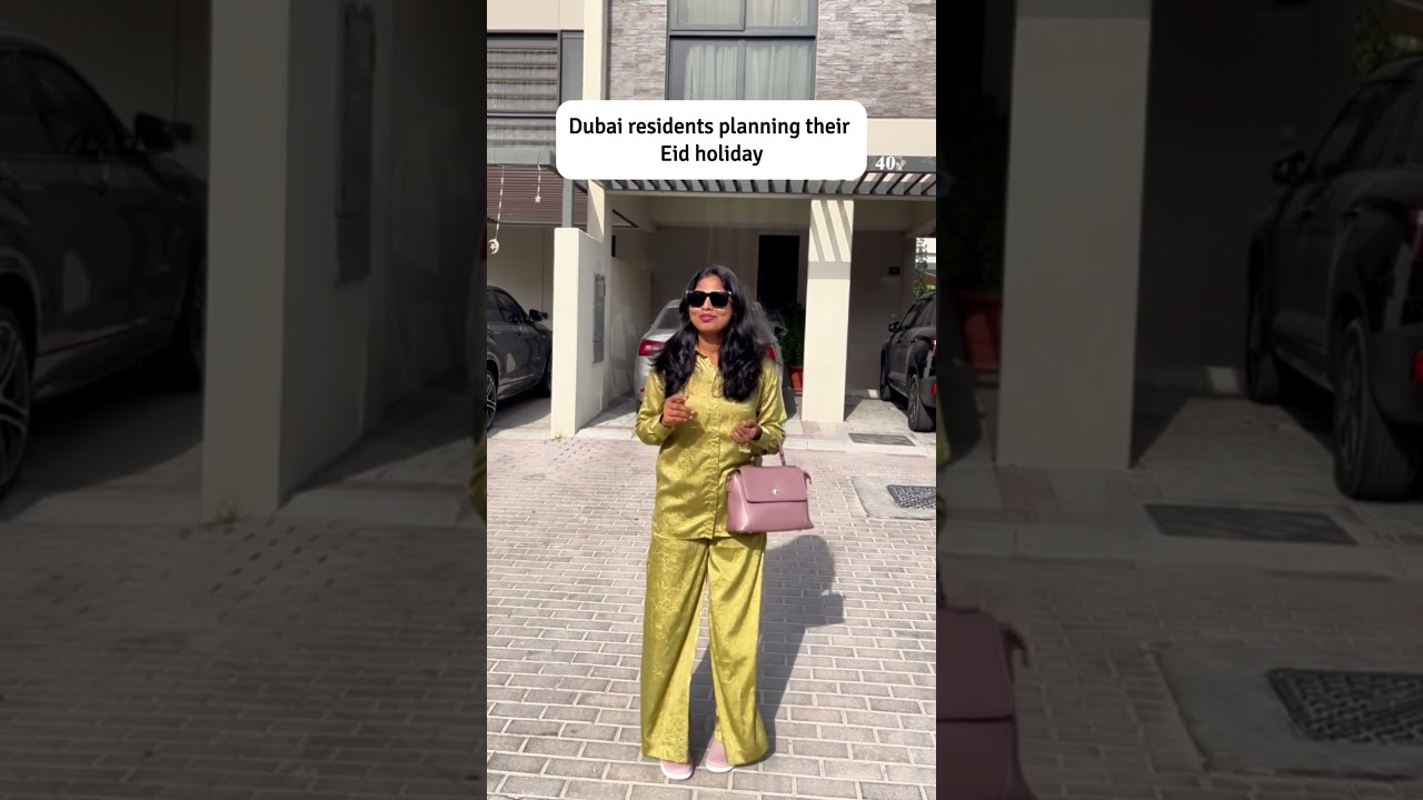 Dubai residents planning their Eid holidays #Dubai #eidmubarak #fashion