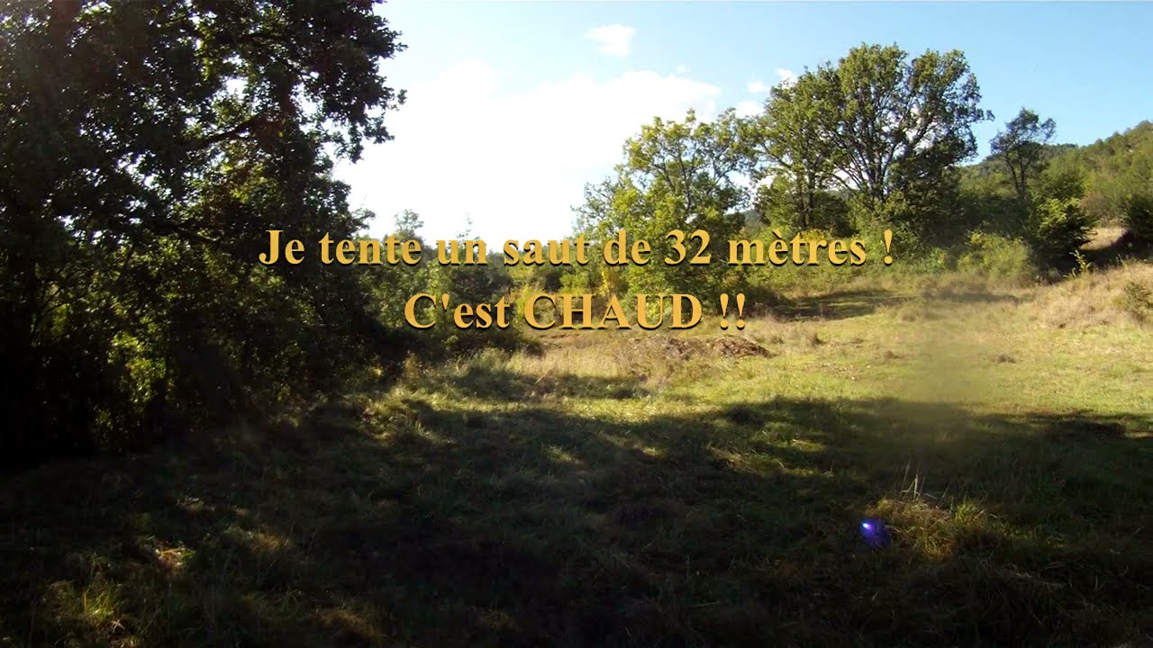 Super matinée à Préfaissal ! Je tente un ÉNORME saut (32m) !!