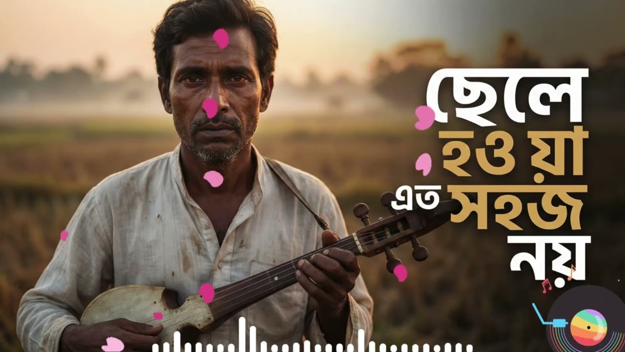ছেলে হওয়া এত সহজ নয় – হৃদয় ছুঁয়ে যাওয়া বাউল গান | Emotional Bengali Folk Song
