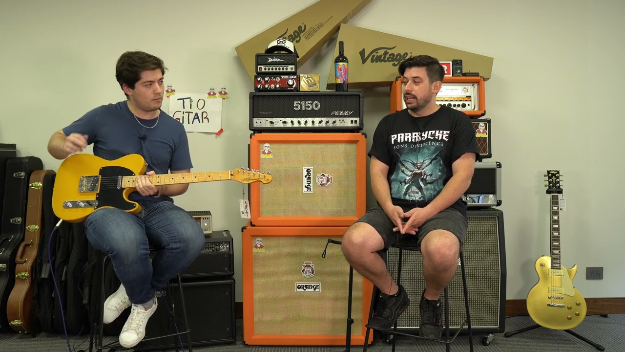 Review Guitarra Vintage V-52 diseñada por Wilkinson