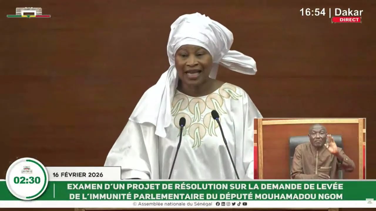 Assemblée : Déclaration musclée de Aissata Tall Sall 