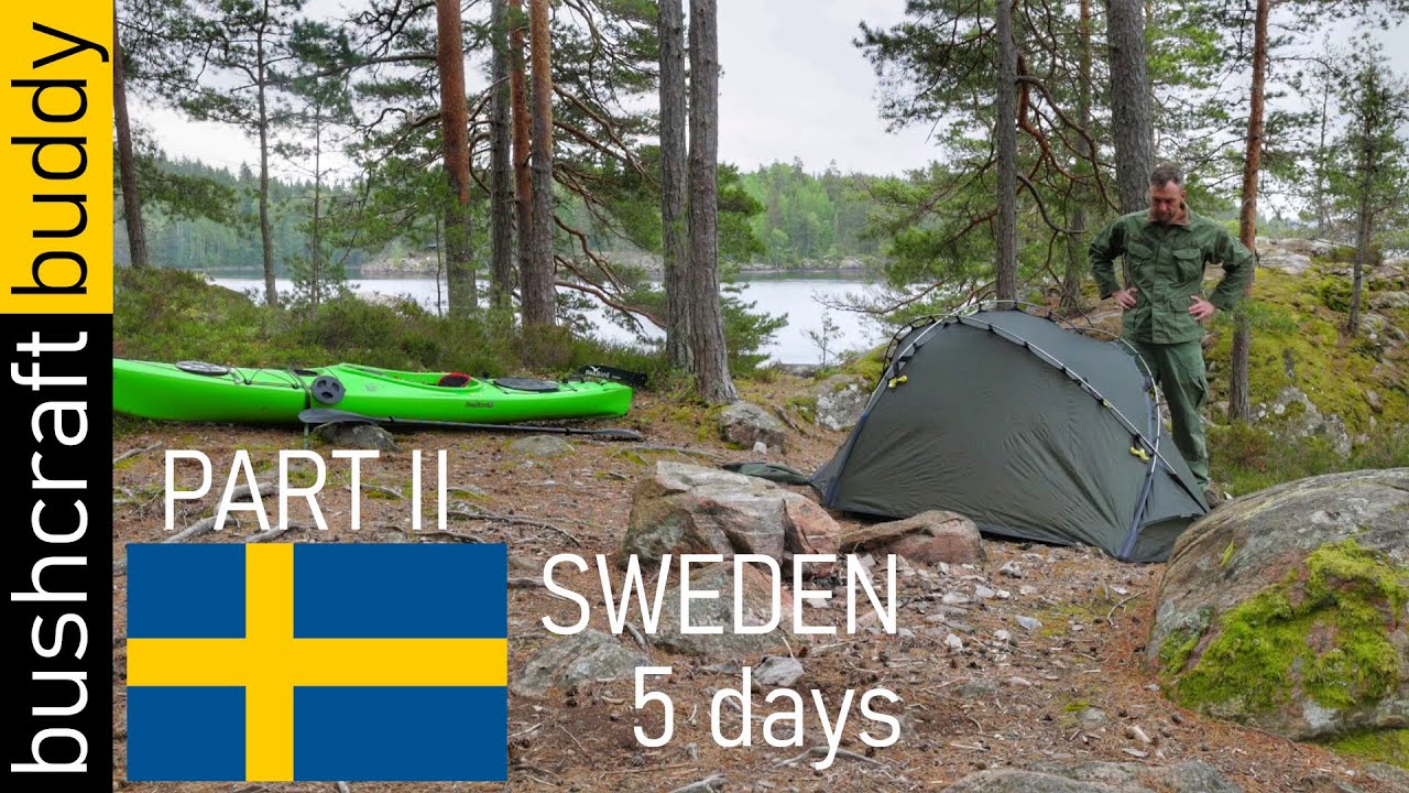 5 days in Sweden | self-sustained bushcraft | part 2