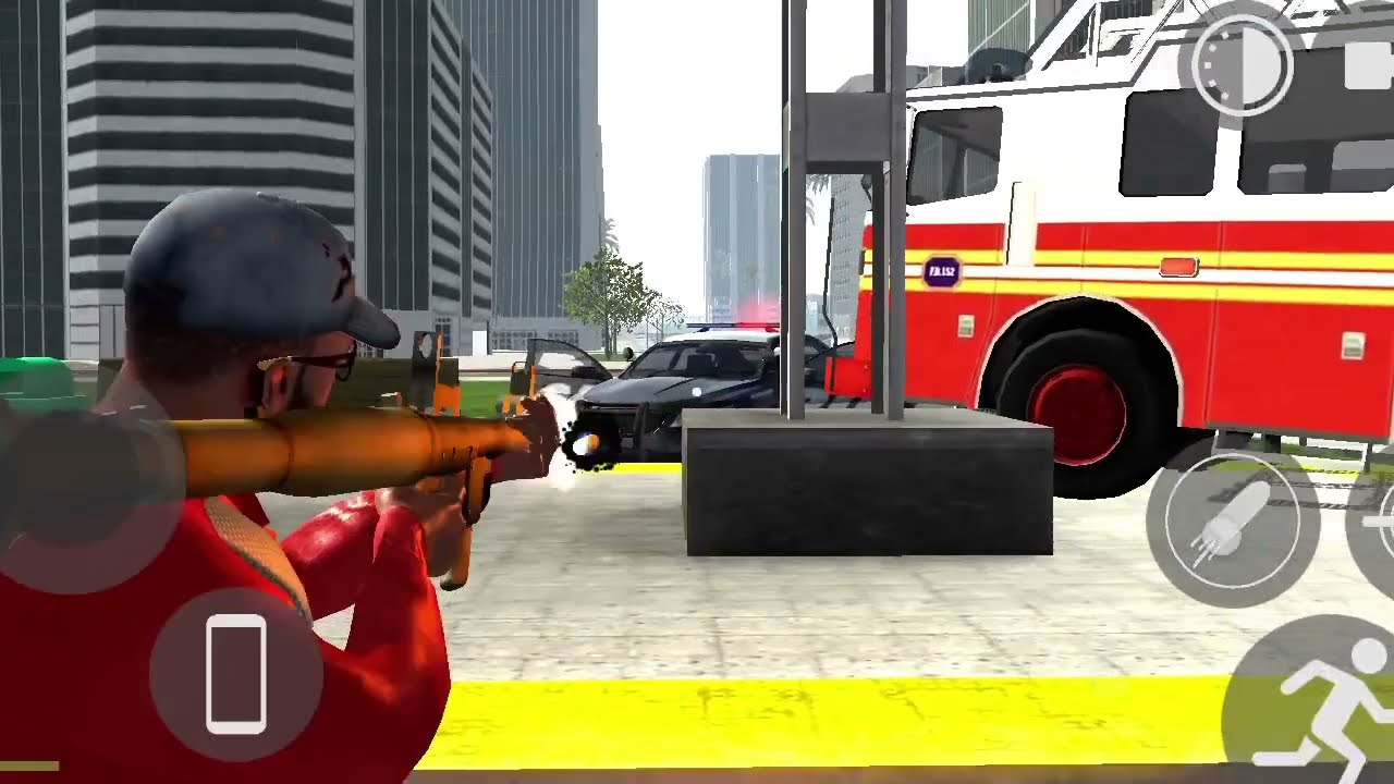 FRANKLIN🤩DRIVING🥶FIRE❤️BRIGADE💥IN😈CITY