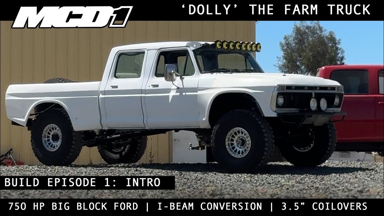 Building Dolly: Big Block Powered American Farm Truck | Morgan Clarke Design