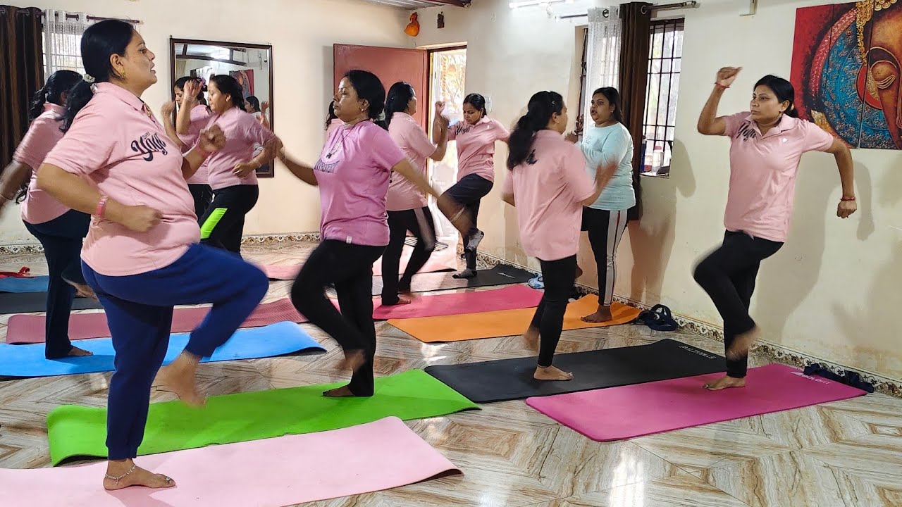 Yoga for beginners full body strenging with parents 
