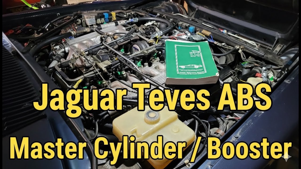 Система ABS TEVES для Jaguar XJS V12 — как работает главный тормозной цилиндр (подробно)