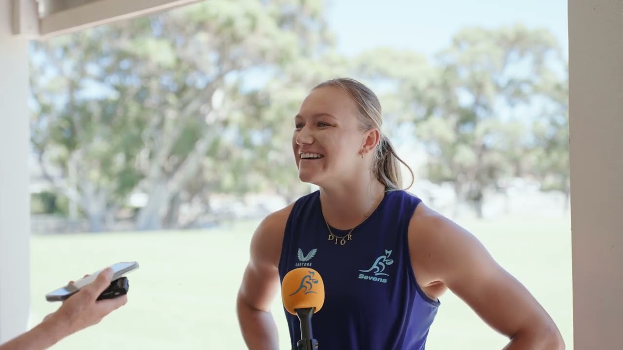 SEVENS: Australian sevens star Maddison Levi chats about her side's chances ahead of the Perth 7s