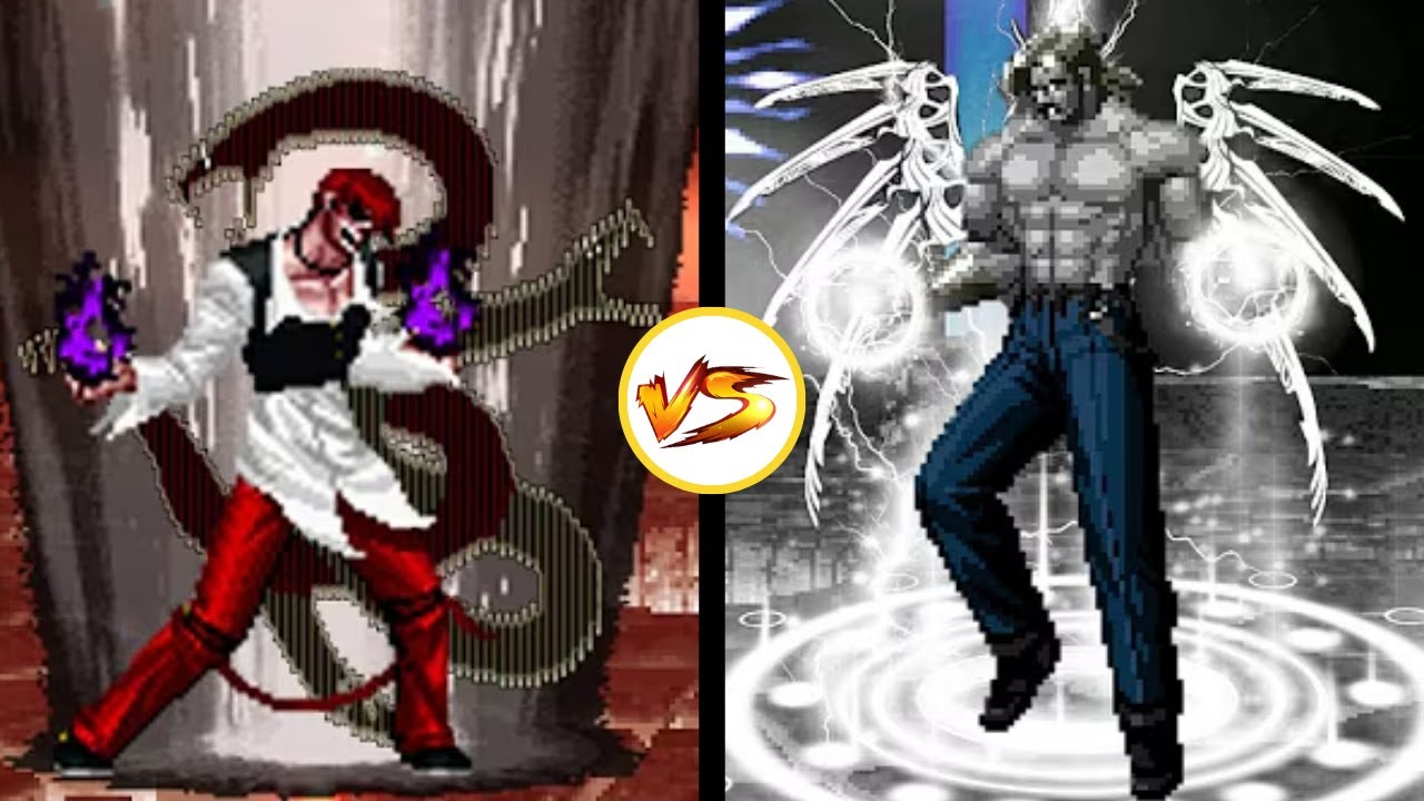 [KOF MUGEN] Иори Ягами АВ против Armored Rugal Fight