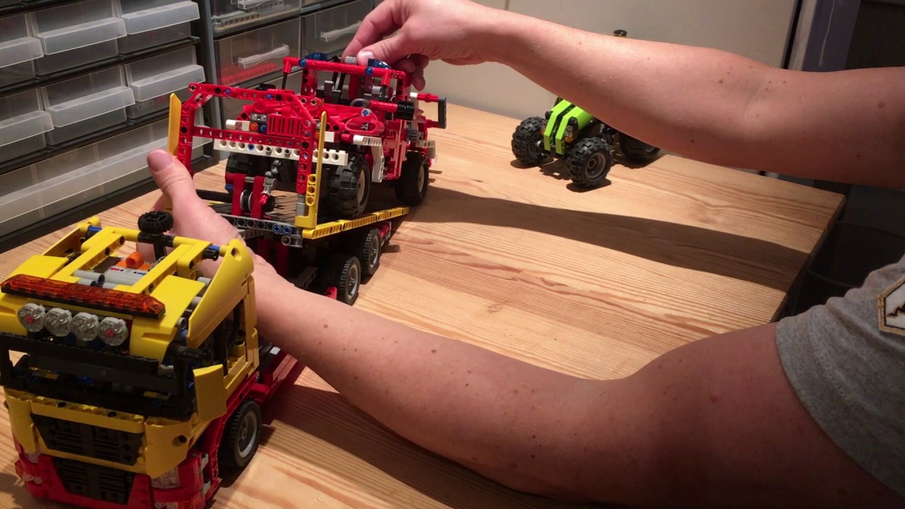Lego Technic Flatbed Truck 8109 Functions